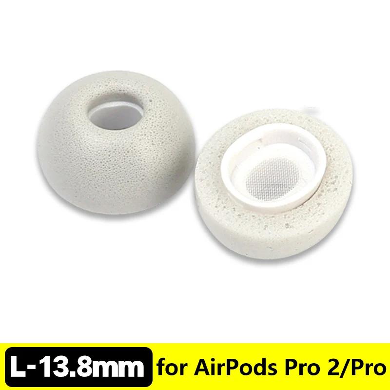 Премиальные амбушюры из пены с эффектом памяти для AirPods Pro 2/Pro 1-го поколения Мягкие амбушюры Затычки для ушей Губчатые накладки для ушей Помещаются в зарядный кейс