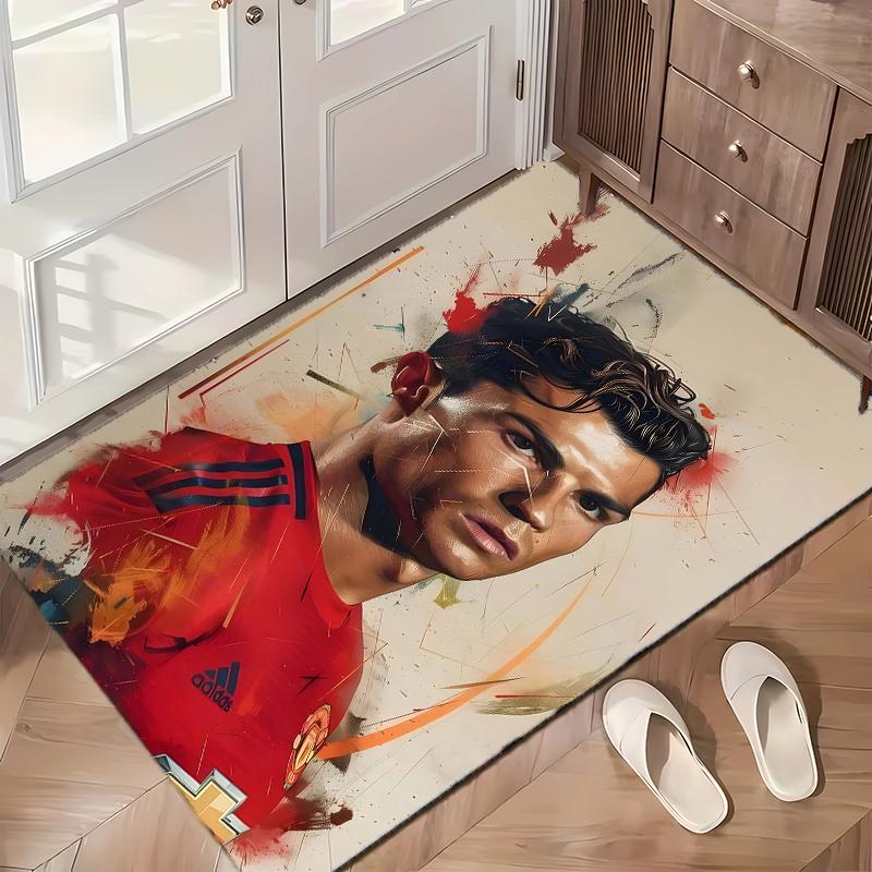 CR7 (37) Офисные ковры, подходящие для гостиных, спален, офисов и кухонь, подарок для современного домашнего декора