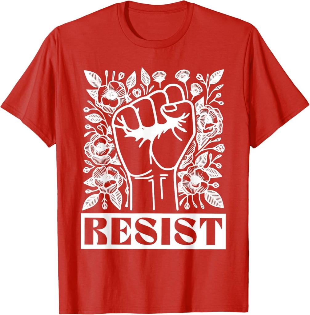 Resist United People Nature Suport Gift Need Help Unisex T-Shirt