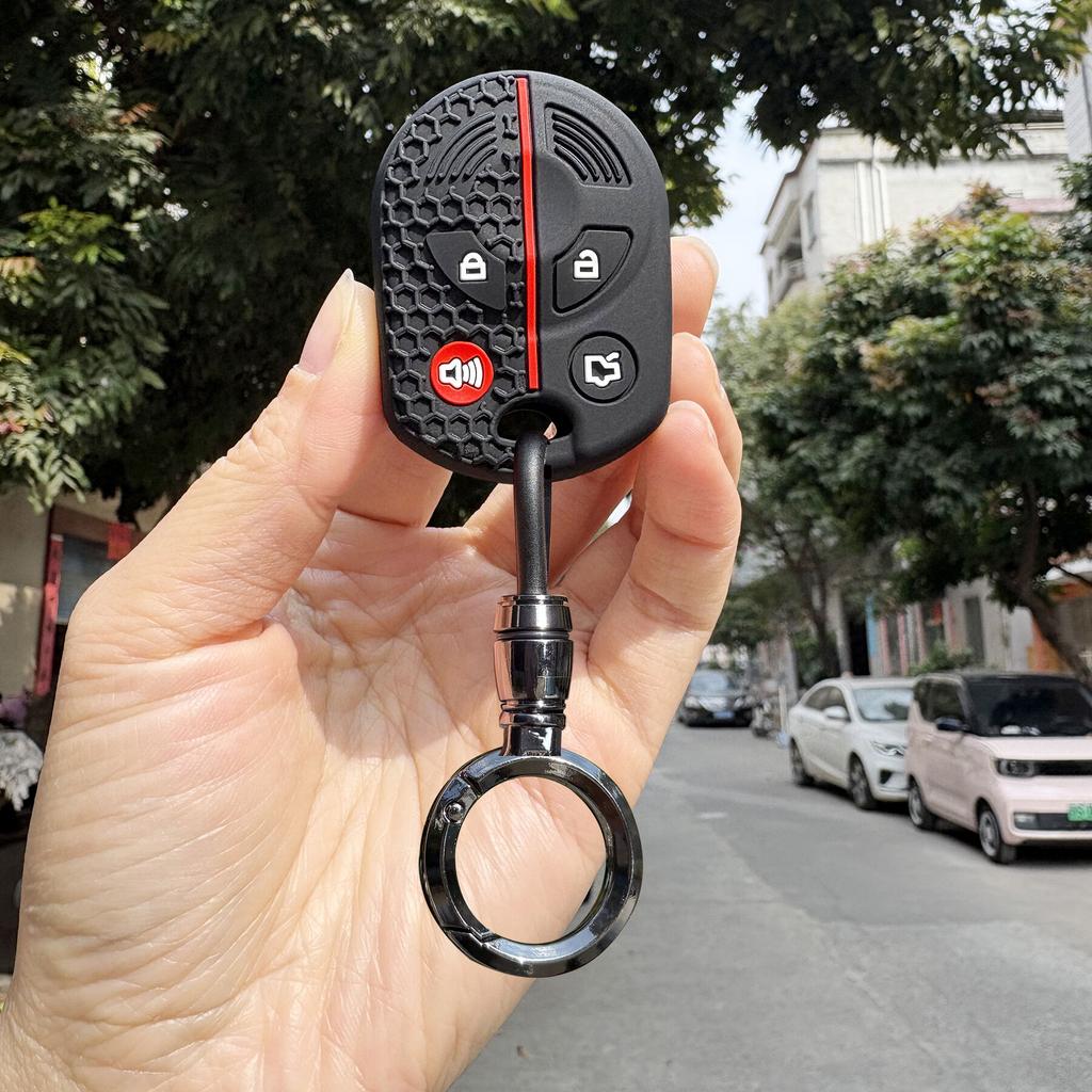 Силиконовый брелок для Ford Escape Fusion Mercury Edge Expedition Explorer V Eske Mustang Taurus Для Lincoln Держатель чехла для ключей