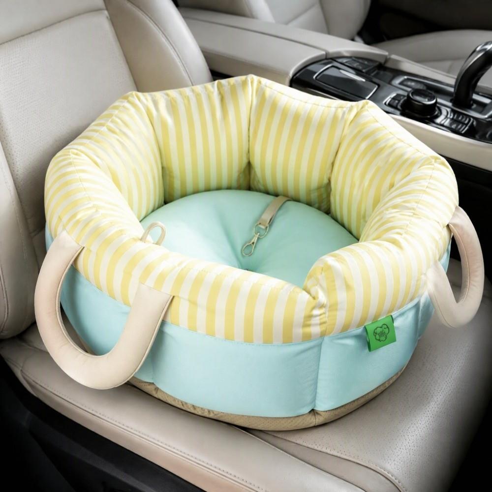 Washable Pet Car Seat Portable Dog Car Seat Pet Safety Pet Carrier Bag For Outdoor Travel