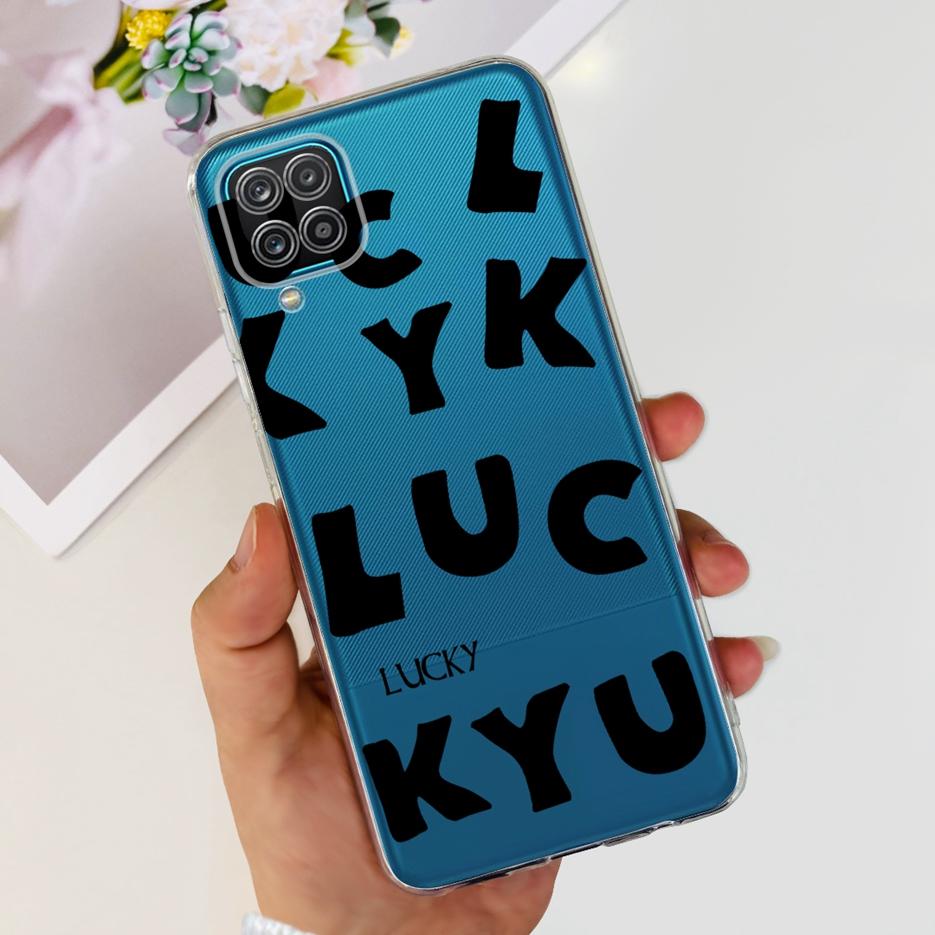 Чехол для Samsung Galaxy A12 F12 M12 Новая Мода Расписная Задняя Крышка Мягкий Силиконовый Чехол для Телефона Для Samsung M12 A 12 GalaxyA12 Корпус