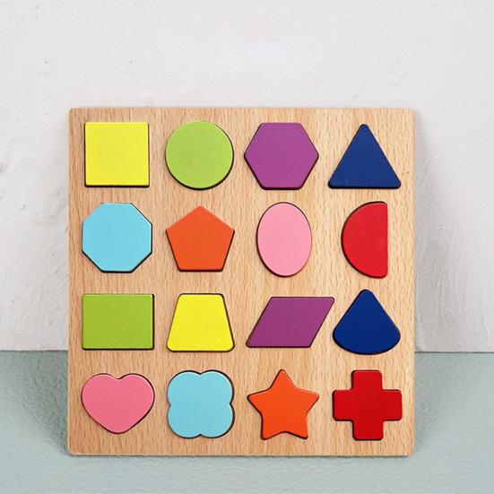 Деревянная головоломка для малышей, алфавит, познание чисел, дошкольное обучение, игра на сопоставление фигур, ранняя образовательная игрушка-головоломка