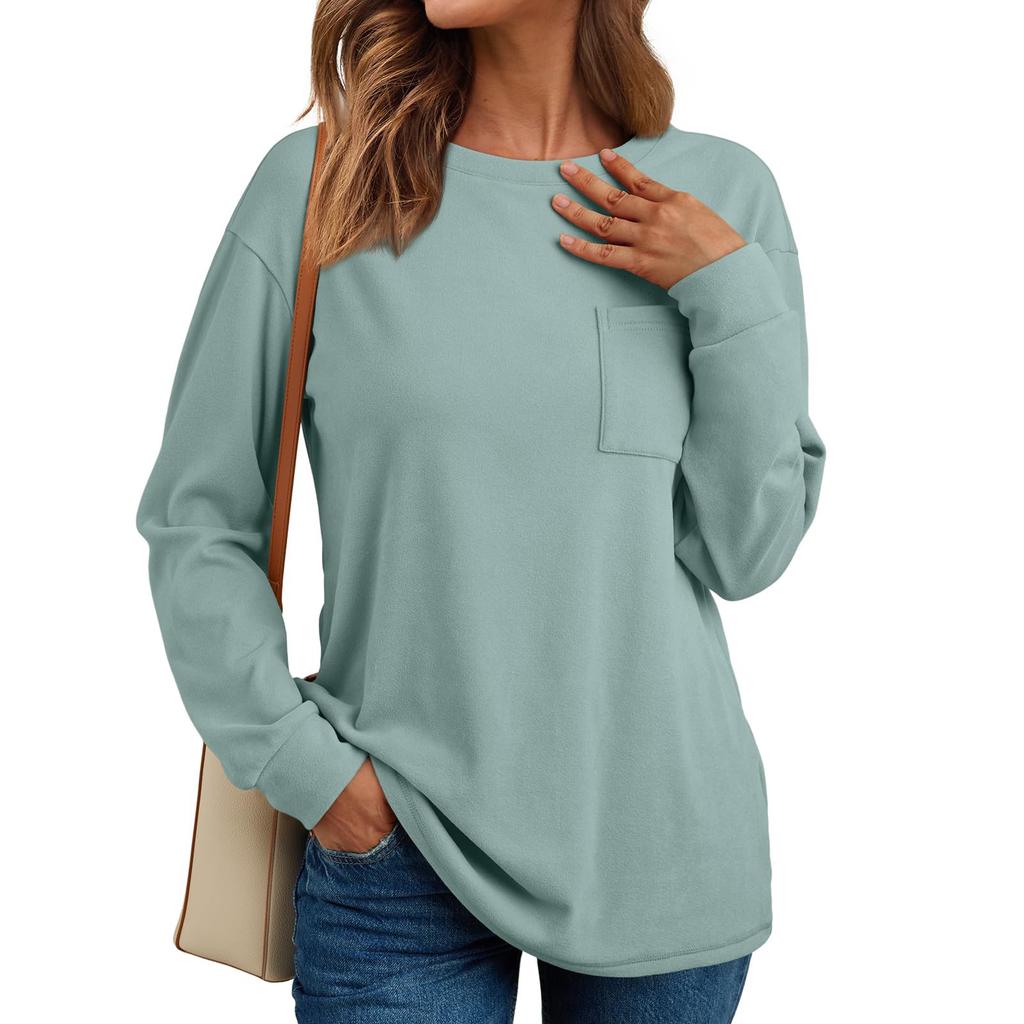 Tops For Women Long  Sleeve  Pullover Casual  Shirts  Top