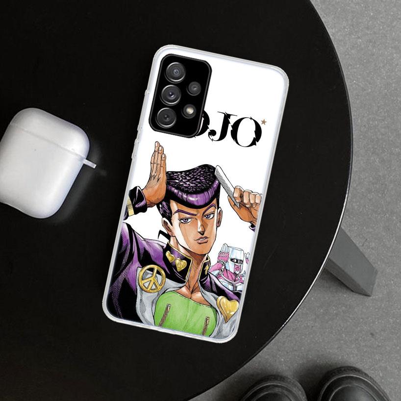 Чехол для телефона JoJo Adventure Хигашиката Джоске для Samsung Galaxy A12 A22 A32 A52 A72 A02S A51 A50S A31 A20S A10S Note 20 Ul