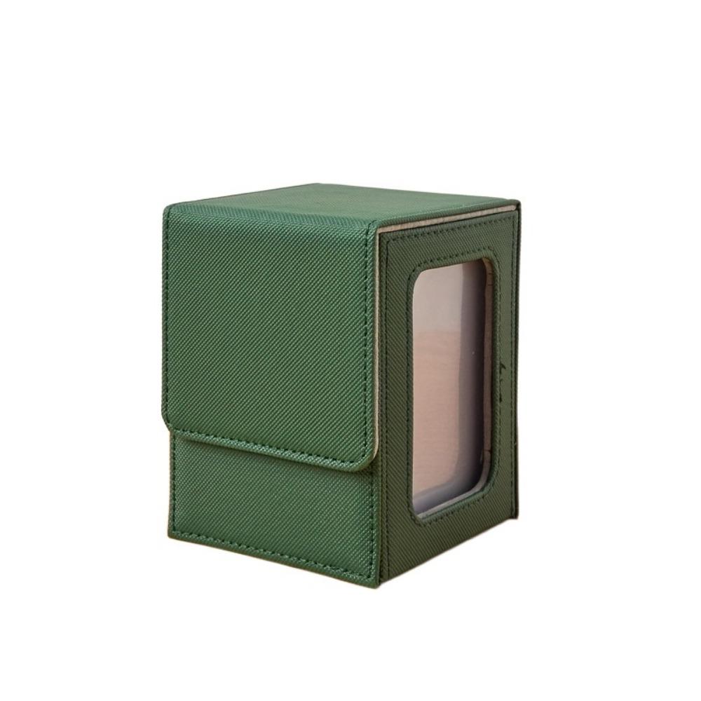 Moisture-proof Window Collection Box PU Game Card Organizer Game Organizer