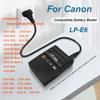 Зарядное устройство для аккумулятора камеры LC-E6 LP-E6N LP-E6NH Штекер EU AU UK US LC-E6E LCE6E LC-E6 Для 70D 60D 7D 5D2 5D3 Mark II 5D MarkIII LP-E6