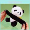 Plush Panda Toy With Soft Polyester Filling For Kids Birthday Gift