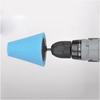 1PC Car Wheel Hub Polish Buffing Shank Polishing Sponge Cone Metal Foam Pad