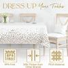 Tablecloths Rose Gold Dot-shape Disposable Party Waterproof Table Cloth Wedding Decor Adult Birthday Parties Decoration