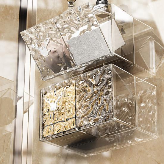 Держатель для хранения, коробка для хранения, настенный тампон, ватный диск, прозрачный самоклеящийся органайзер для ванной комнаты, дом