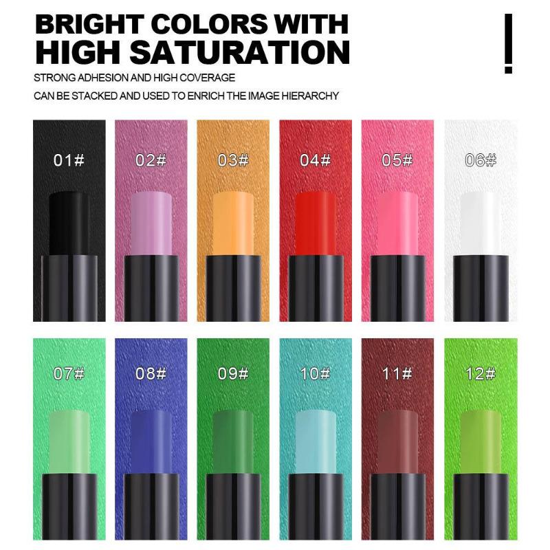 Матовая помада для губ Halloween Matte Mist, водостойкий карандаш, увлажняющий бальзам для губ Nude, краска для лица, сценический макияж, косметика
