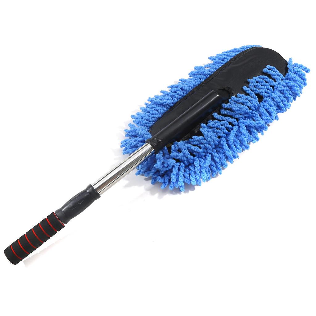 Car Washing Mop Scalable Handle Dust Remover Wax Brush Microfiber Auto Cleaning Kit Soft Hair Duster Brushes Wash Tool