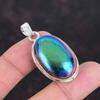 Кулон Mystic Fire Labradorite, драгоценный камень, ювелирные изделия ручной работы, кулон из стерлингового серебра 925 пробы, уникальный дизайн, серебряные ювелирные изделия, подарки на помолвку