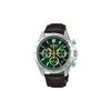 Seiko Selection Кварцевый Хронограф (Три горизонтальные линии) Мужские коричневые часы SBTR017