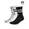  Носки Adidas Unisex Performance 3s Crew, комплект из 3 пар Ic1323
