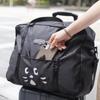 Surprise Cat Cartoon Cute Folding Large Capacity Luggage Bag Portable Travel Bag Travel Bag Gym Bag
