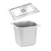 Rust-proof Food Storage Box Rectangular Food Preparation Box Canteen Food Basin  Hotel