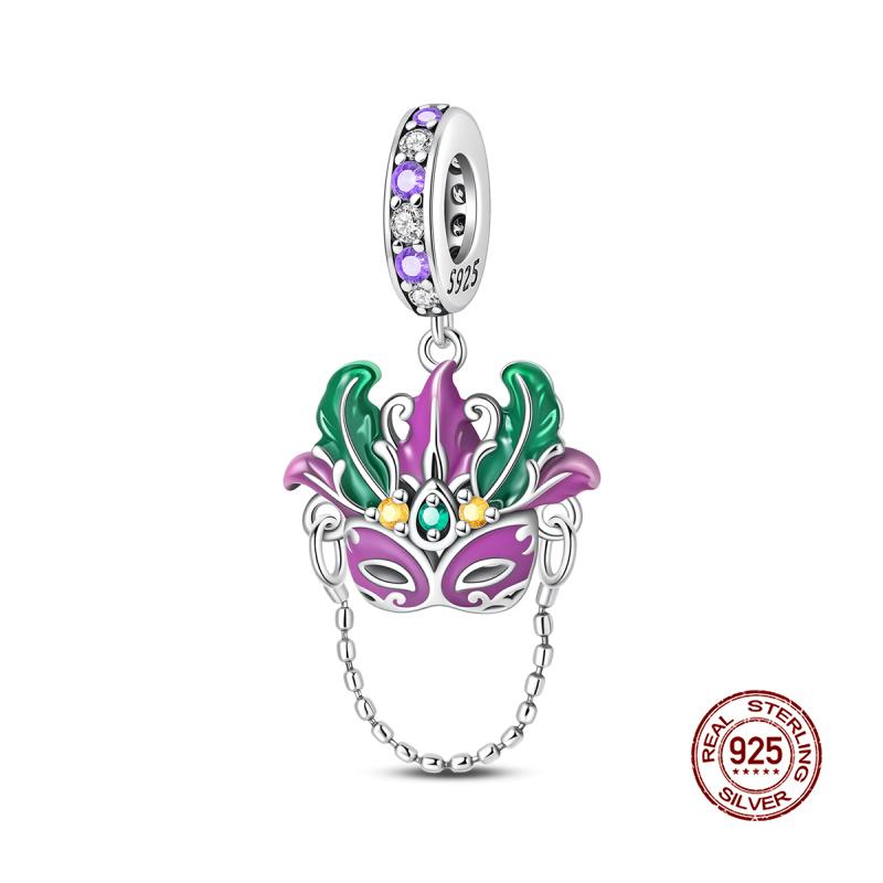 New In Original Charms Copper Party-Themed Food Models Charms Beads Fit 3Mm Original Bracelets Womens Diy Fine Jewelry Gifts