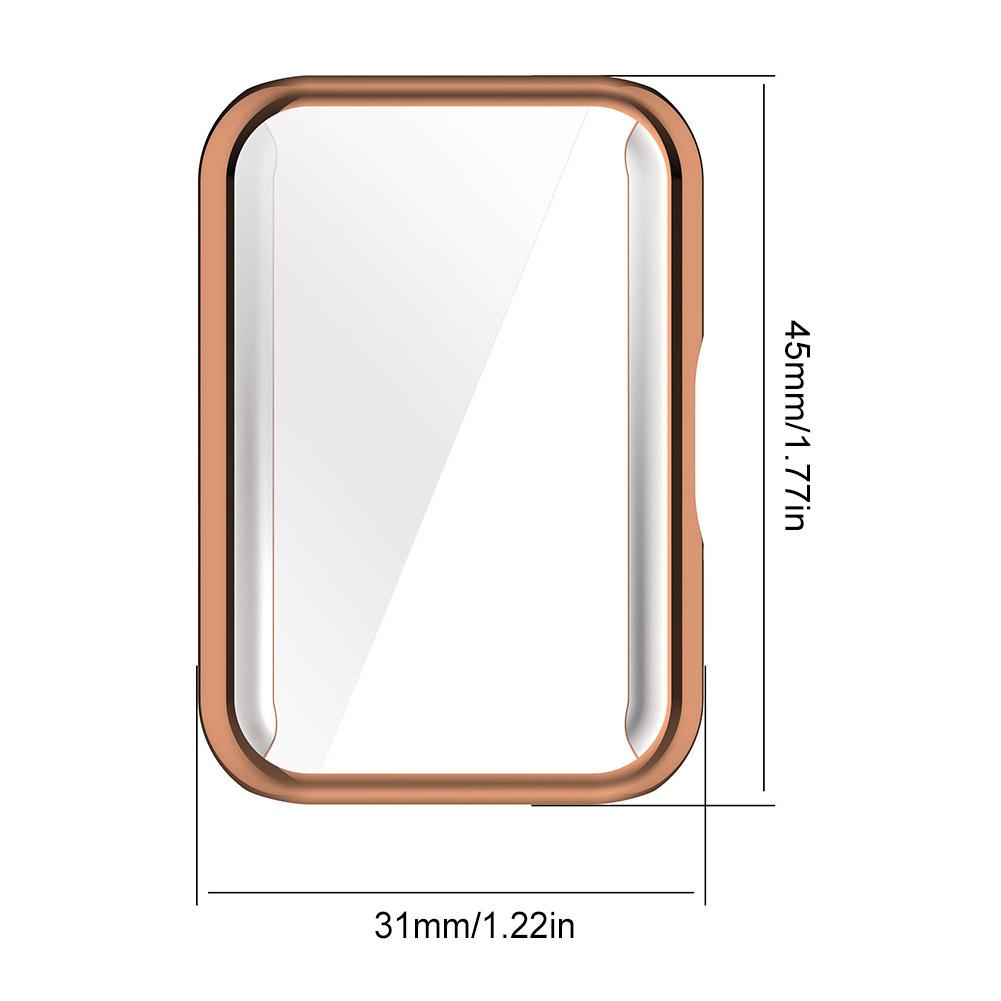 Full Coverage Bumper Soft TPU Protector Case Anti-Scratch Screen Protector Full Cover Case Fit for Samsung Galaxy Fit 3