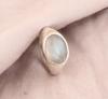 Кольцо с лунным камнем, ювелирные изделия ручной работы из стерлингового серебра 925 пробы. Кольцо с камнем, кольцо-пасьянс, обручальное кольцо, сплошное кольцо