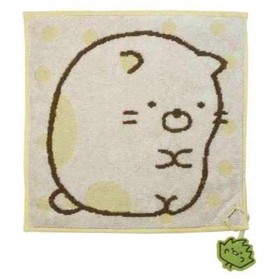 Мини-полотенце Marushin Полотенце для рук Носовой платок Sumikko Gurashi Nekoto Zasso Хлопковая съемная аппликация в комплекте 6575013500