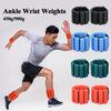 450g/900g Ankle Wrist Weights Supplies Straps Running Dance Aerobics Weighted Bangles Fitness Strength Training Equipment