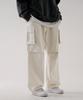 EZKATON Staff Cargo Pants Cream Kmlp6726