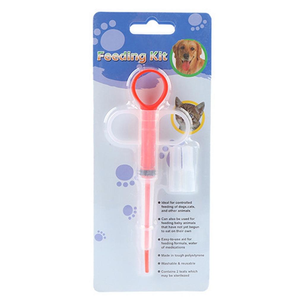 Кормушка для домашних животных, силиконовый шприц, дозатор для щенков кошек и собак, костюм с мягкими наконечниками, таблетка для щенков кошек и собак
