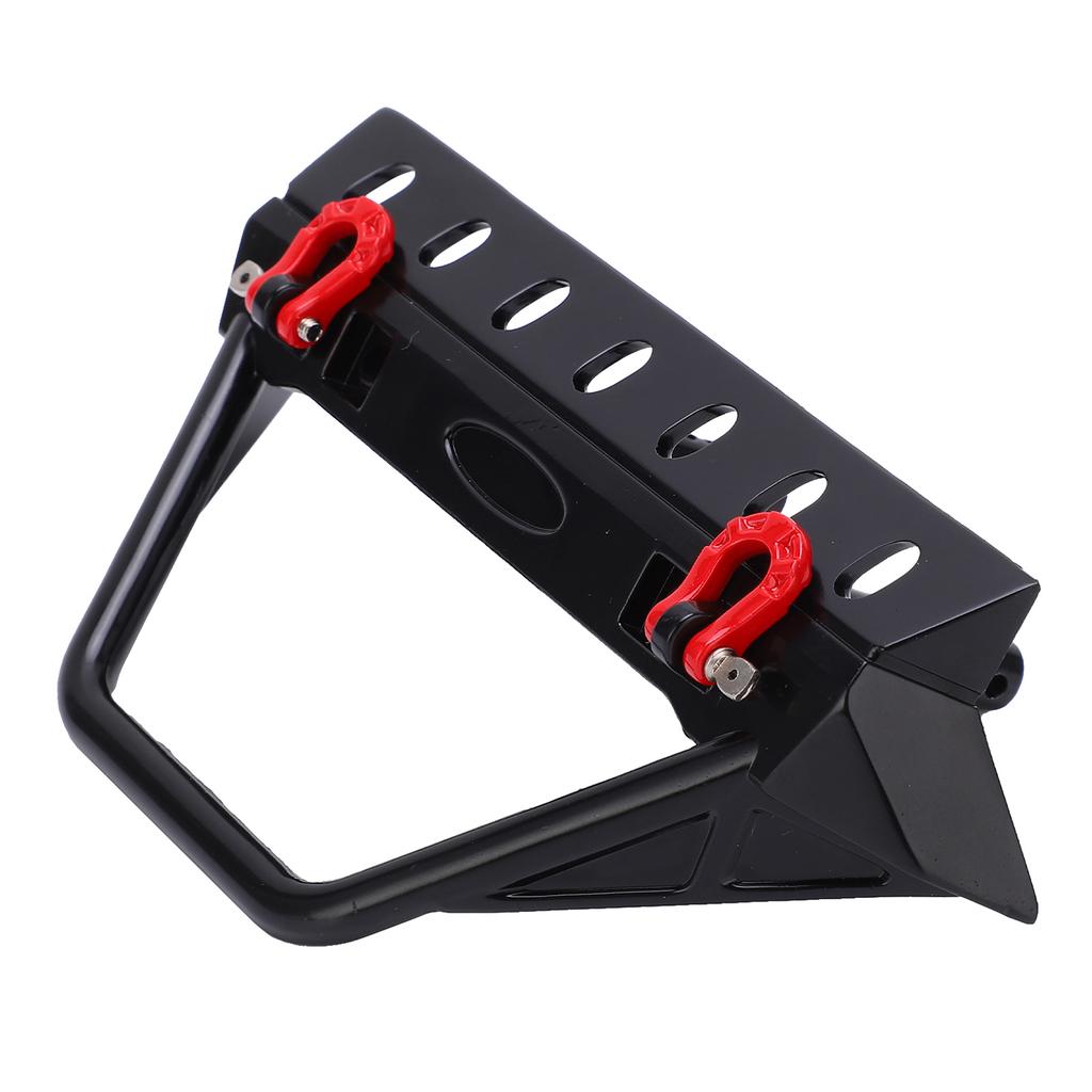 RC Stinger Передний бампер со светодиодной подсветкой для Axial Scx10 II III Поколения 110 RC Автомобиль Трапециевидный