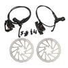 Hydraulic Disc Brake Kit Mountain Bike Disc Brake Set for Small Wheeled Bicycles Fixed Gear