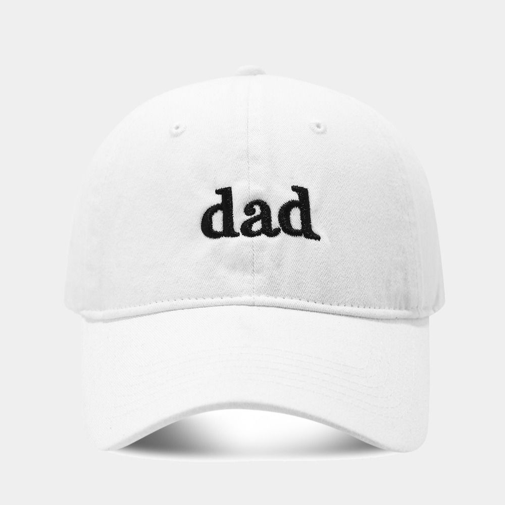 Регулируемая вышитая бейсболка папа мама солнцезащитные шляпы для мужчин и женщин