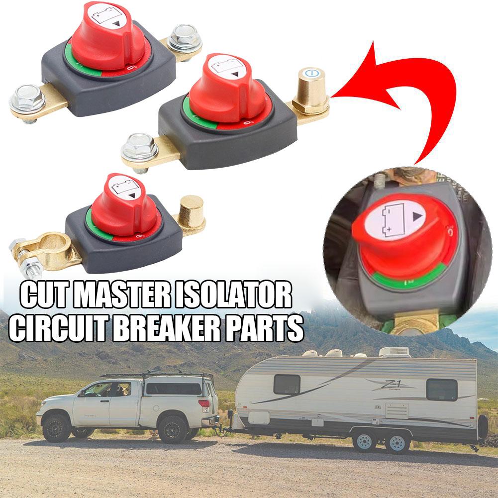 12-48В Отключатель аккумулятора Вкл/Выкл Изолятор аккумулятора Главный выключатель для автомобилей/фургонов/лодок Par P8K3