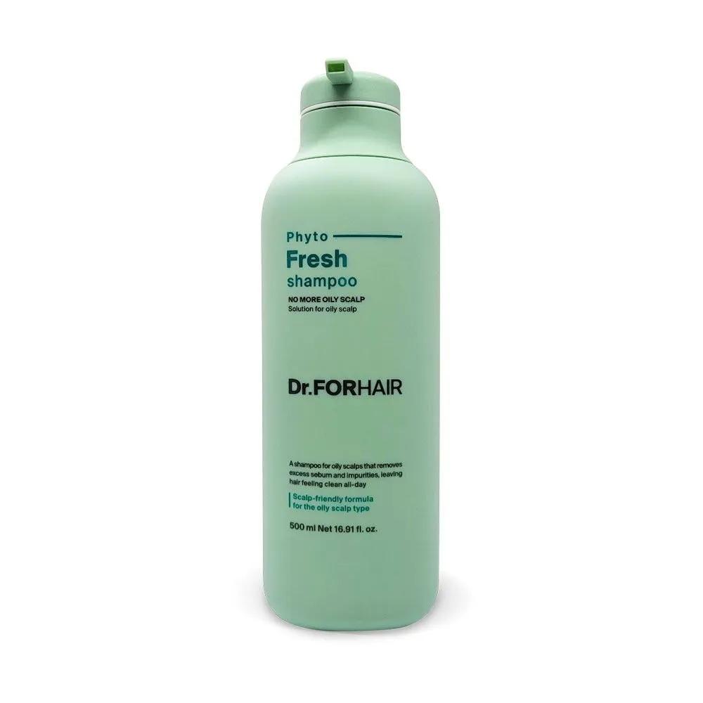 DR.FOR HAIR Phytofresh Шампунь для жирных волос с цитрусовым ароматом 500 мл 1 Бутылка Так
