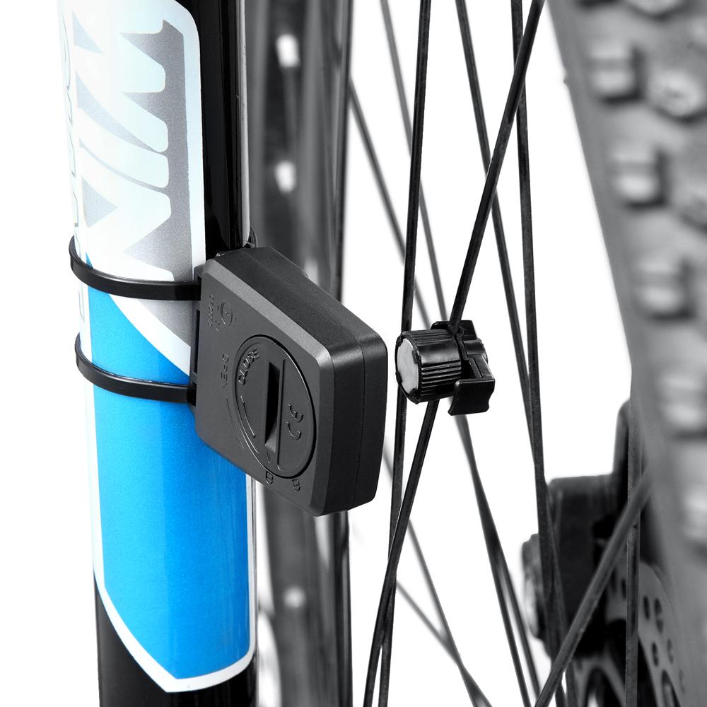 Беспроводной велокомпьютер Велосипедный спидометр Водонепроницаемый велокомпьютер с датчиком скорости Светодиодный