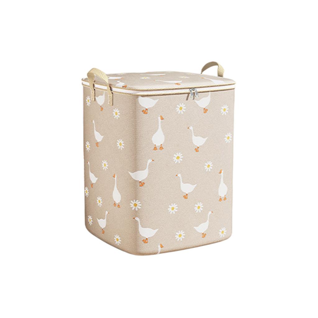 Сумка для хранения большой вместимости для одеял, одежды, из нетканого материала, складная, органайзер для сезонной одежды с ручками