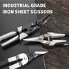 Профессиональные промышленные ножницы, ножницы по стали, ножницы по металлу, ножницы для резки листового металла, резак для труб из ПВХ Professional Industrial S