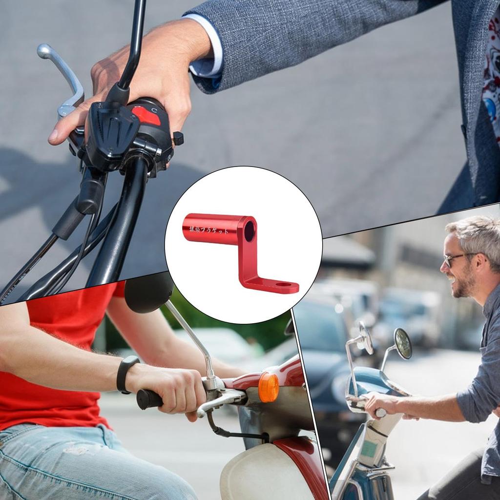Motorcycle Rear View Holder Bracket, Motorcycle Back View Fixed Bar | Aluminum Alloy Motorcycle