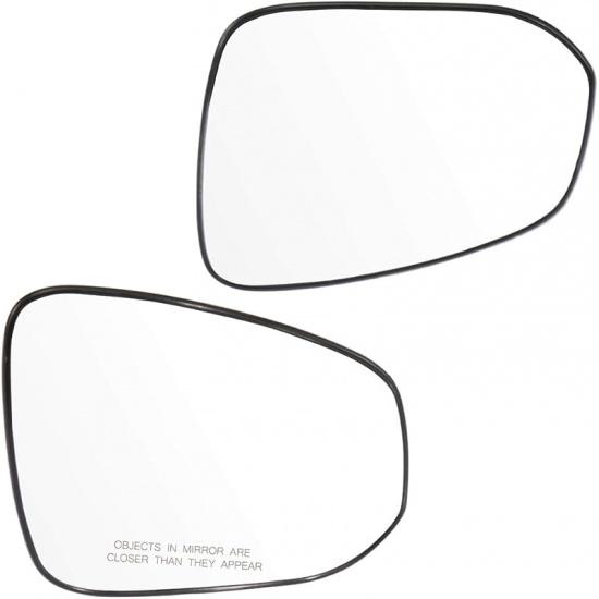 SCITOO Driver Side Mirror Glass Fit For 1999-2006 For Chevy Silverado Pickup 2007 For Chevy Silverado Pickup 2000 For Chevy Suburban 2001-2006 For