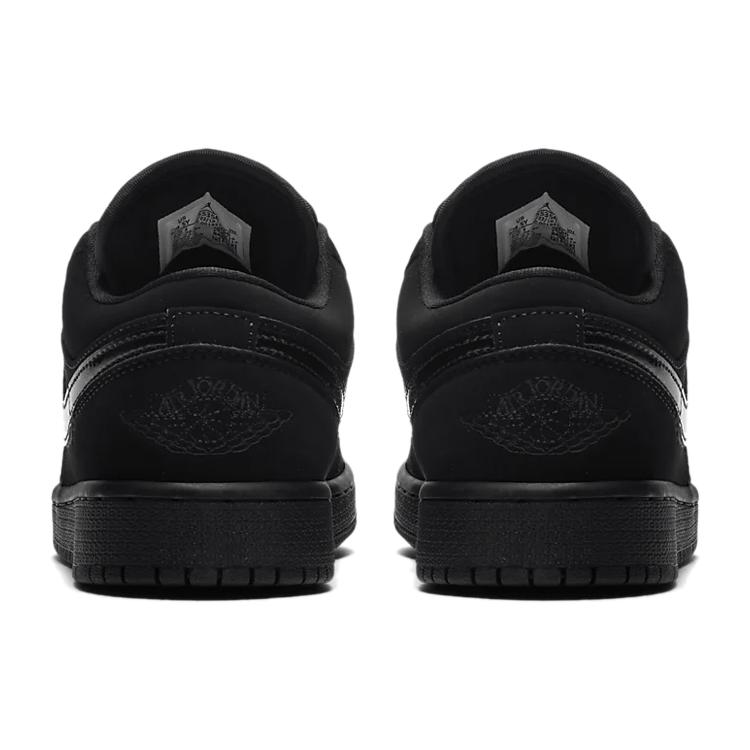 Jordan 1 Низкий GS Тройной Черный 553560-056