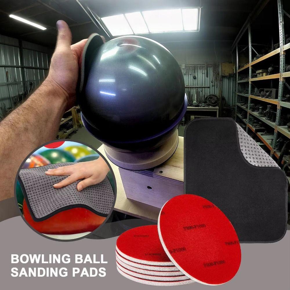 Cleaner Tool Bowling Polishing Pad Deep Cleaning Bowling Sanding Pads Daily Training