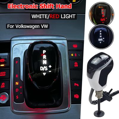 Автоматическая ручка переключения передач DSG для VW Golf Mk6 Mk7 Passat B7 B8 Tiguan MK2 Touareg CC Светодиодная подсветка салона Синхронизация электронного дисплея