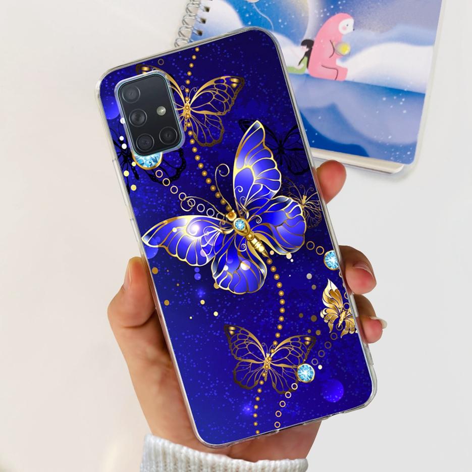 For Samsung Galaxy A31 A41 A51 A71 Case Cute Fashion Painted Cover Soft TPU Phone Case For Samsung A31 A41 Galaxy A51 A71 Bumper