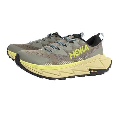 HOKA Skyline Float X Походные кроссовки Серые и Желтые и Низкие (1141610-OHCRT) (Серый Желтый/Размер 25.0/Мужской)