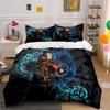 Futuristic soldier with holograms. Bedding sets Duvet cover sets Duvet covers Pillowcases(1*Duvet Cover 2*Pillowcases without duvet insert)