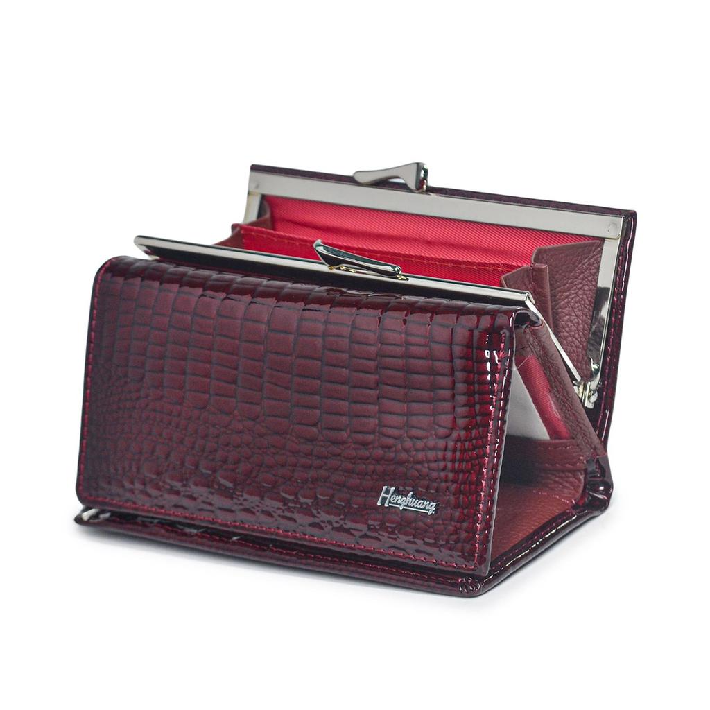 Women's Wallet and Purse Genuine Leather Lady's Wallets Small Short Clutch Coin Purse Luxury Female Luxury Wallets