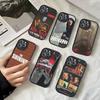 Чехол для телефона из фильма ужасов «Сияние» для IPhone 16 15 14 13 Pro Max 11 12 Plus, кожаный силиконовый чехол