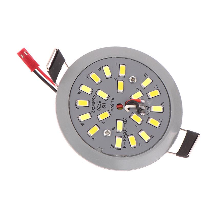 Светодиодный точечный светильник 5 Вт 220 В Встроенный световой стакан Светодиодная лампа Прожектор Двойной круглый Потолочный Встраиваемый Зонтик Светодиодная кукурузная лампа