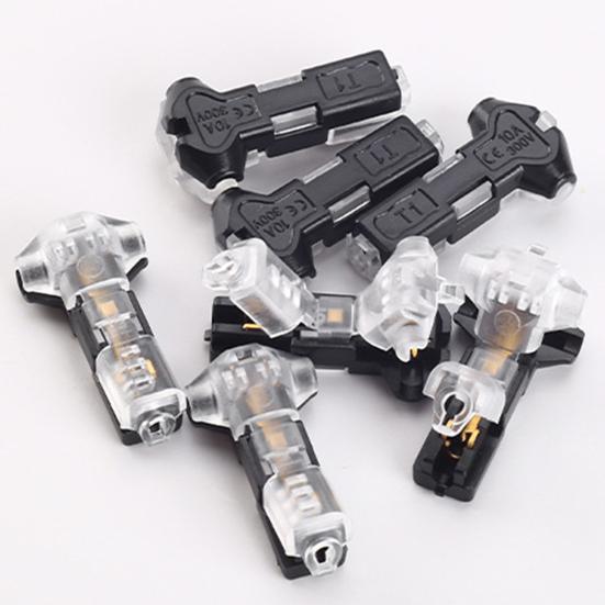 10/20/30/40/50 Pcs T Tap Wire Splice Connectors 3 Way 1 Pin Solderless Low Voltage