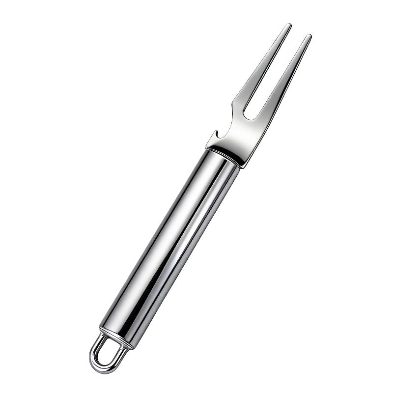 Ergonomic Design Stainless Steel Oyster Knife with Peeler for Kitchen Efficiency